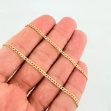 Cadena Cubana 6.1gr / 70cm / 2.8mm Oro Amarillo +1 18K