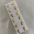 Topos Virgen de Guadalupe 0,65gr / Silueta Oro Amarillo &