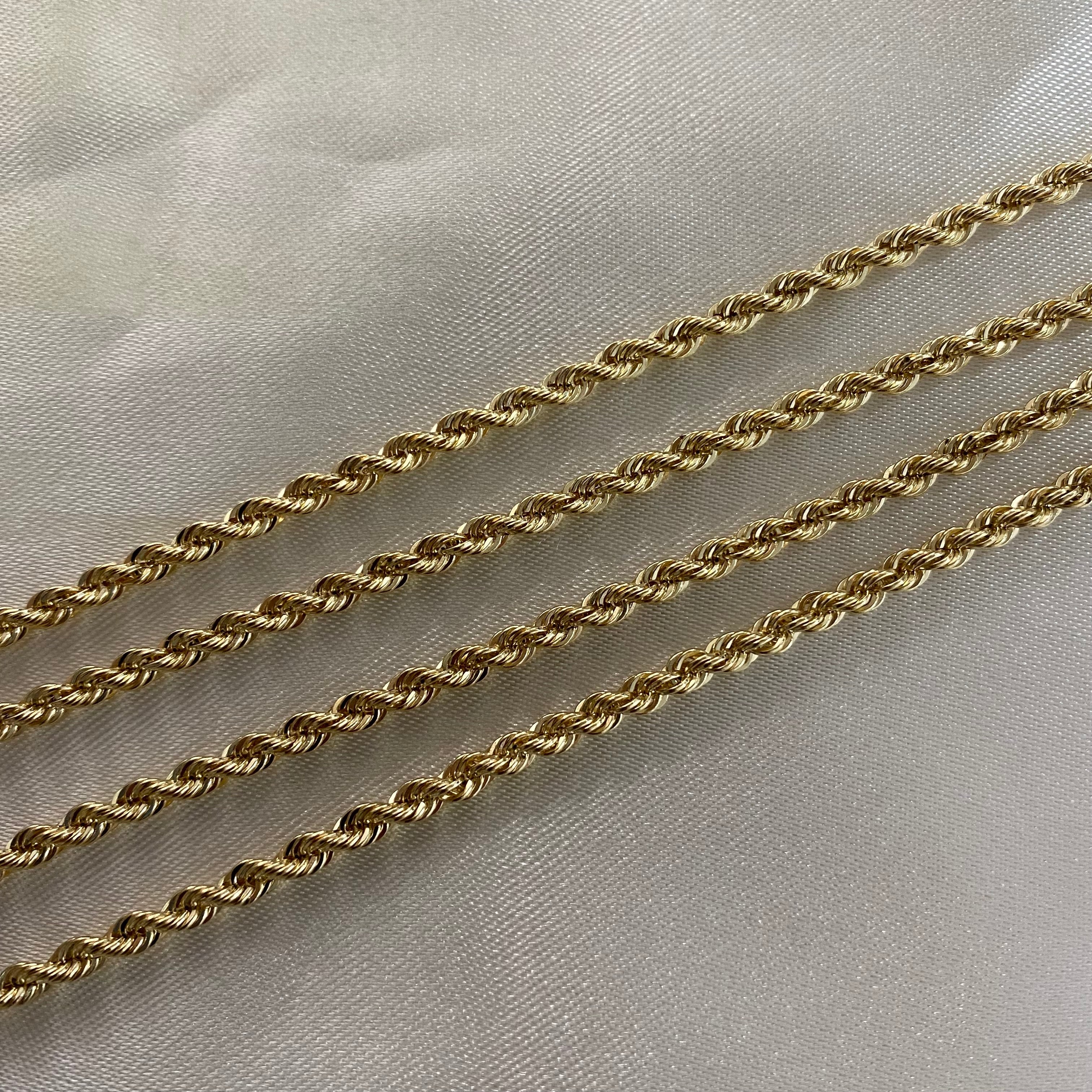 Cadena Lazo 7.3gr / 60cm / 3.2mm Oro Amarillo +3 ©