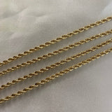 Cadena Lazo 7.3gr / 60cm / 3.2mm Oro Amarillo +3 ©