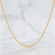 Cadena Lazo 1.1g / 60cm / 1.15mm Oro Amarillo 18K