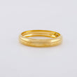 Anillo Argolla Lisa Media Caña 1.85g / T9 3/4 Oro Amarillo 18K