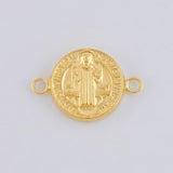 Herraje San Benito 0.55 g / 1.5 cm Oro Amarillo 18K