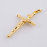 Dije Cruz Entorchada 0.95 g / 3.2 cm Oro Amarillo 18K