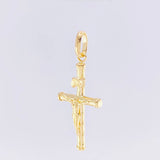 Dije Cruz Entorchada 0.8 g / 3.2 cm Oro Amarillo 18K