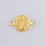 Herraje San Benito 0.35 g / 1.5 cm Oro Amarillo 18K
