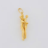 Dije Pareja 4.6g / 3.4cm Oro Amarillo 18K
