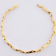 Pulso Rustico Rombo 4.75 g / 21 cm / 3.8 mm Oro Amarillo 18K