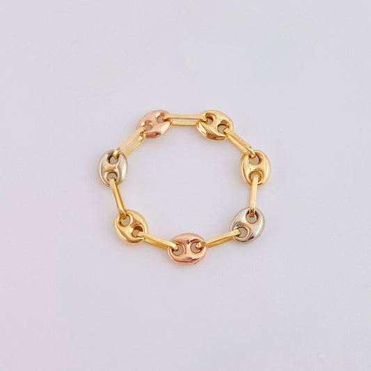 Anillo Gc 0.55 g / T5 1/4 - 5 Tres Oros 18K