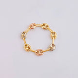 Anillo Gc 0.55 g / T5 1/4 - 5 Tres Oros 18K