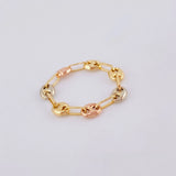 Anillo Gc 0.55 g / T5 1/4 - 5 Tres Oros 18K