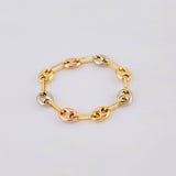 Anillo Gc 0.7 g / T7 - 6 3/4 Tres Oros 18K