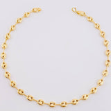 Tobillera Gc 3.35 g / 24.5 cm / 5 mm Oro Amarillo 18K