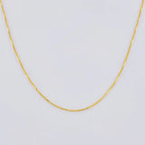Cadena Veneciana 0.8 g / 40 cm / 0.51 mm Oro Amarillo 18K