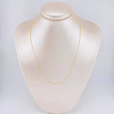 Cadena Veneciana 0.8 g / 40 cm / 0.51 mm Oro Amarillo 18K