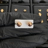 Topos Bola Lisa 5mm 0,5gr / Oro Rosa &