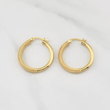 Candongas Ela 2.1gr / 2.7cm / Oro Amarillo +4 18K