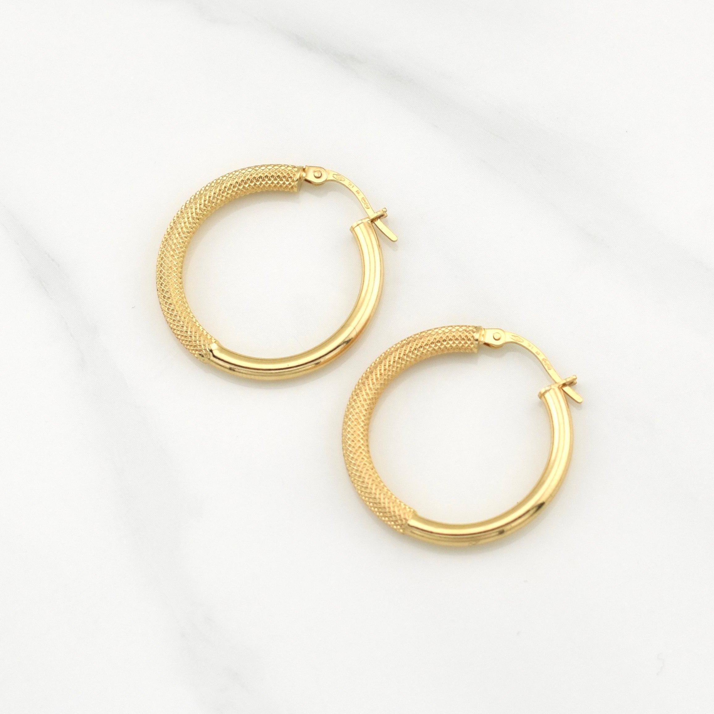 Candongas Ela 2.1gr / 2.7cm / Oro Amarillo +4 18K