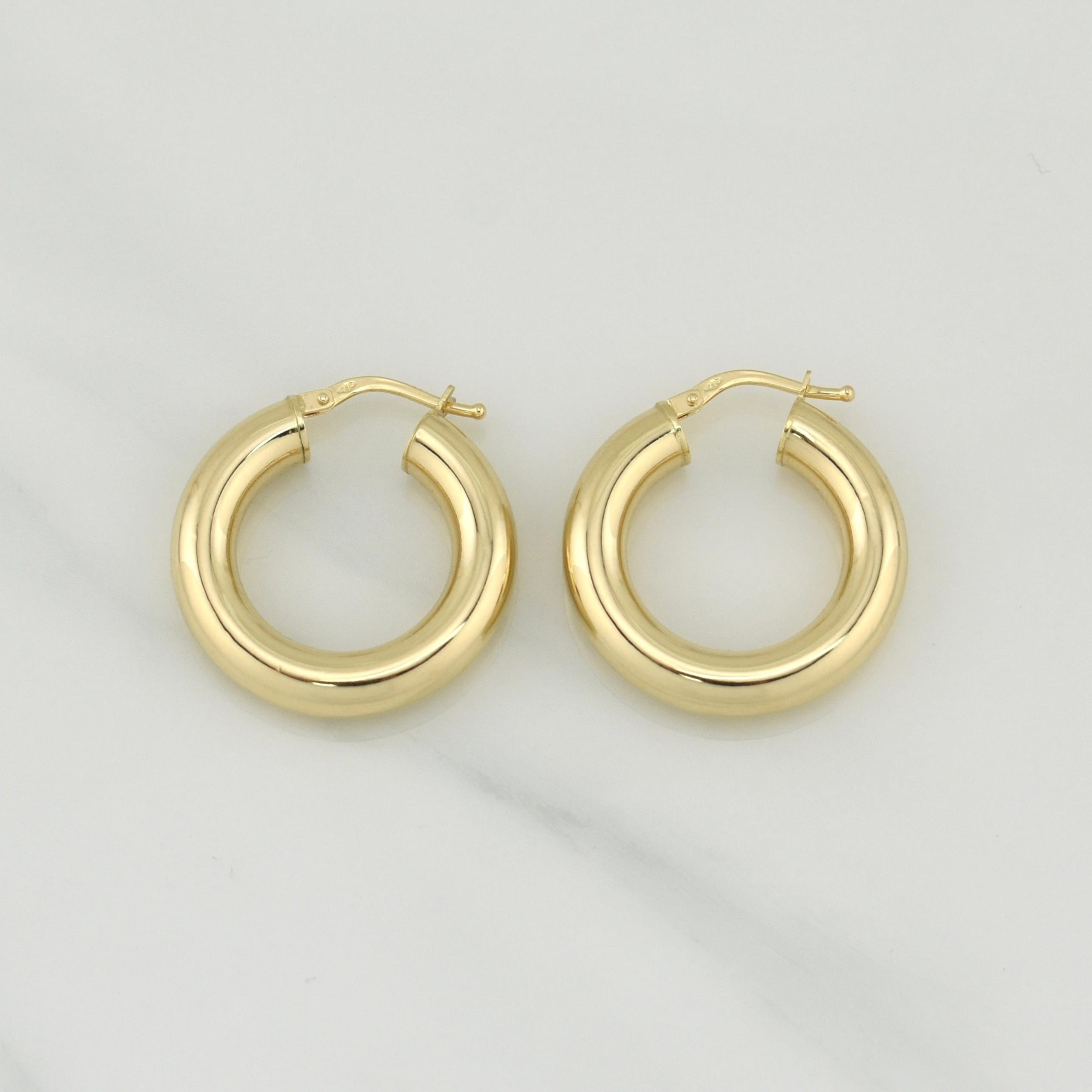 Candongas Jassy 3.25gr / 2.7cm / Oro Amarillo +4 18K ©