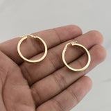 Candongas Tornillo 2.55gr / 2.7cm / Oro Amarillo +4 18K ©