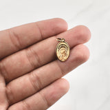 Dije Virgen Del Carmen 0.8gr / 2.3cm / Oro Amarillo +4 18K ©