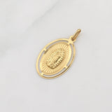 Dije Virgen Guadalupe 1.55gr / 3.2cm / Oro Amarillo +4 18K ©