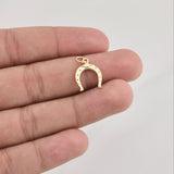 Dije Herradura 0.95gr / 2.2cm / Oro Amarillo +4 18K