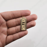 Dije 100 Dolares 2.3gr / 4cm / Oro Amarillo +4 18K