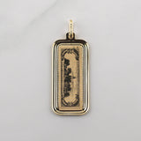 Dije 100 Dolares 2.3gr / 4cm / Oro Amarillo +4 18K