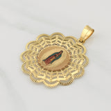 Dije Virgen Guadalupe 5.8gr / 5.3cm / Oro Amarillo +4 18K ©