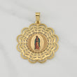Dije Virgen Guadalupe 5.8gr / 5.3cm / Oro Amarillo +4 18K ©
