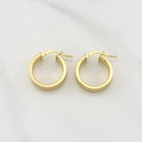 Candongas Victoria 2.7gr / 2.2cm / Oro Amarillo +4 18K