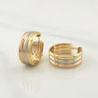 Candongas Irene 2.35gr / 2cm / Tres Oros +4 18K