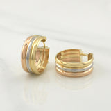 Candongas Irene 2.35gr / 2cm / Tres Oros +4 18K