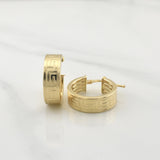 Candongas Victoria 2.7gr / 2.2cm / Oro Amarillo +4 18K