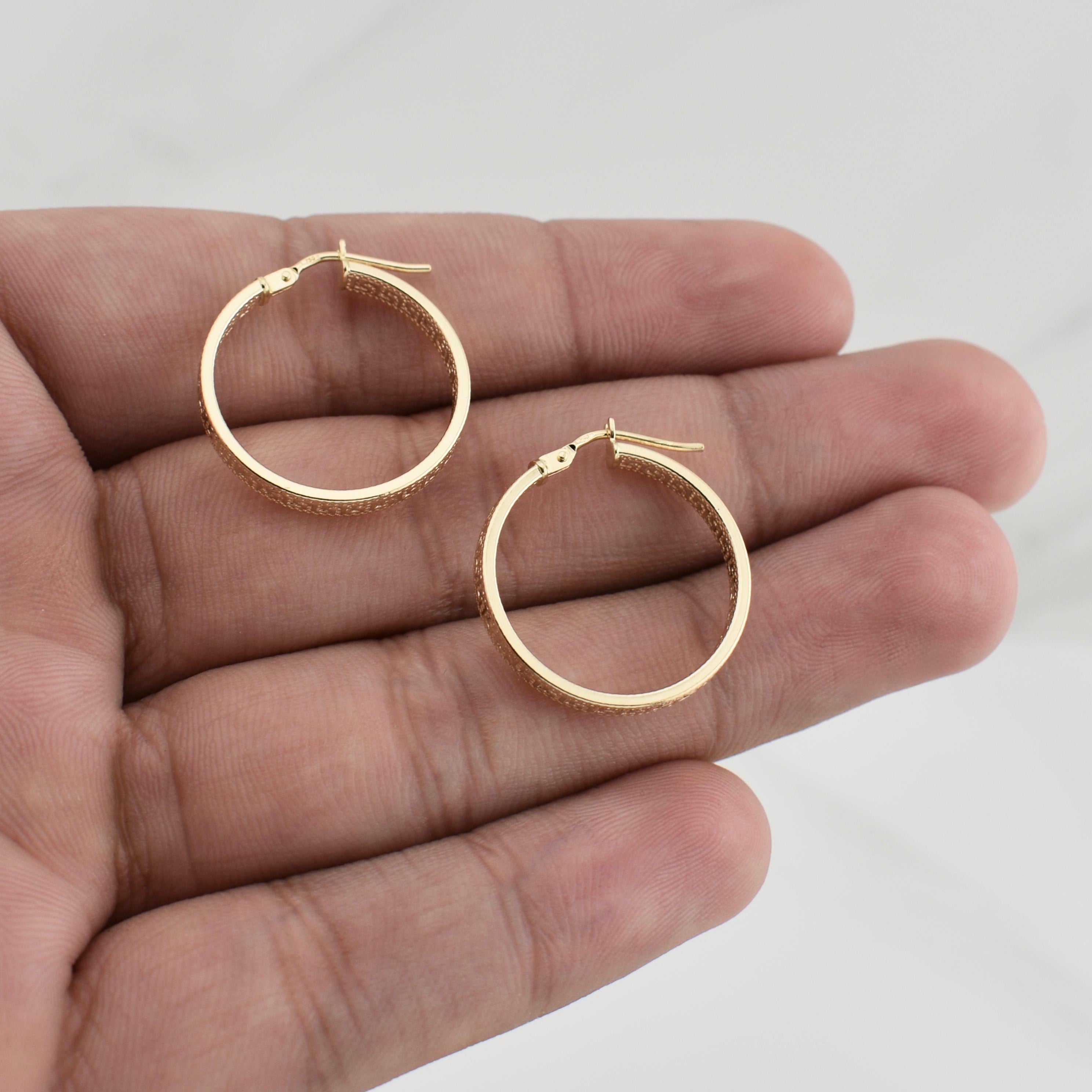 Candongas Atena 1.3gr / 2cm / Oro Amarillo +4 18K