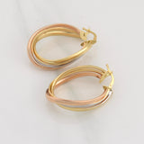 Candongas Gala 5.7gr / 3.8cm / Tres Oros +4 18K