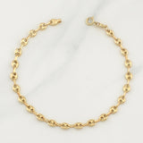 Pulso GC Liso 1.95gr / 19.5cm / 3.3mm Oro Amarillo 18K *