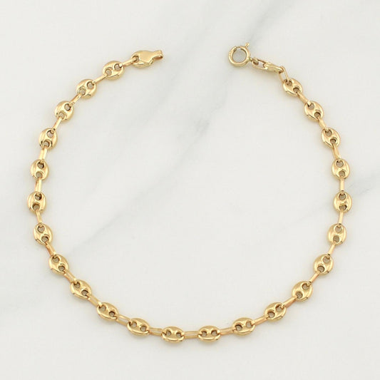 Pulso GC 2.15gr / 17cm / 3.3mm Oro Amarillo 18K *