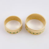 Fabricacion Bajo Pedido Argollas Carril 16gr Oro Amarillo 18K