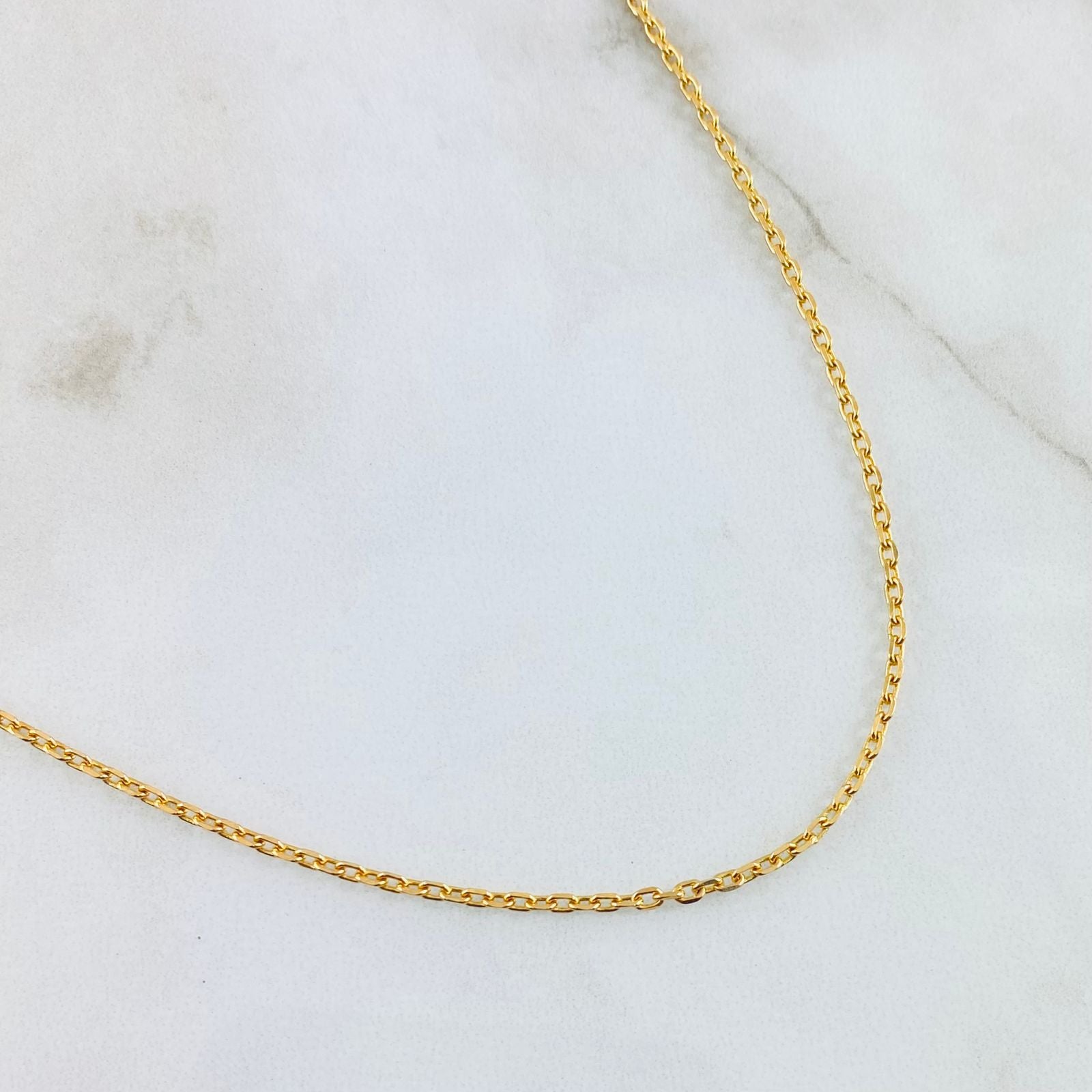 Cadena Volga 4.9gr / 50cm / 1.7mm Oro Amarillo +3 (Oferta) '