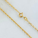 Cadena Volga 4.9gr / 50cm / 1.7mm Oro Amarillo +3 (Oferta) '