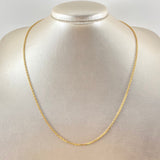 Cadena Volga 4.9gr / 50cm / 1.7mm Oro Amarillo +3 (Oferta) '