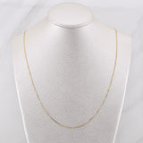 Cadena Veneciana 1.1gr / 50cm / 0.7mm Oro Amarillo
