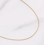 Cadena Veneciana 1.1gr / 50cm / 0.7mm Oro Amarillo