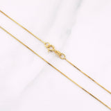 Cadena Veneciana 1.1gr / 50cm / 0.7mm Oro Amarillo
