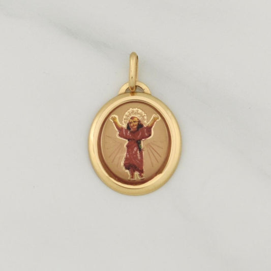 Dije Divino Niño 1.2gr / 2.4cm / Oro Amarillo +4 18K ©