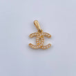 Dije Ola Cruzada 1.3gr / 2cm / Oro 18K &