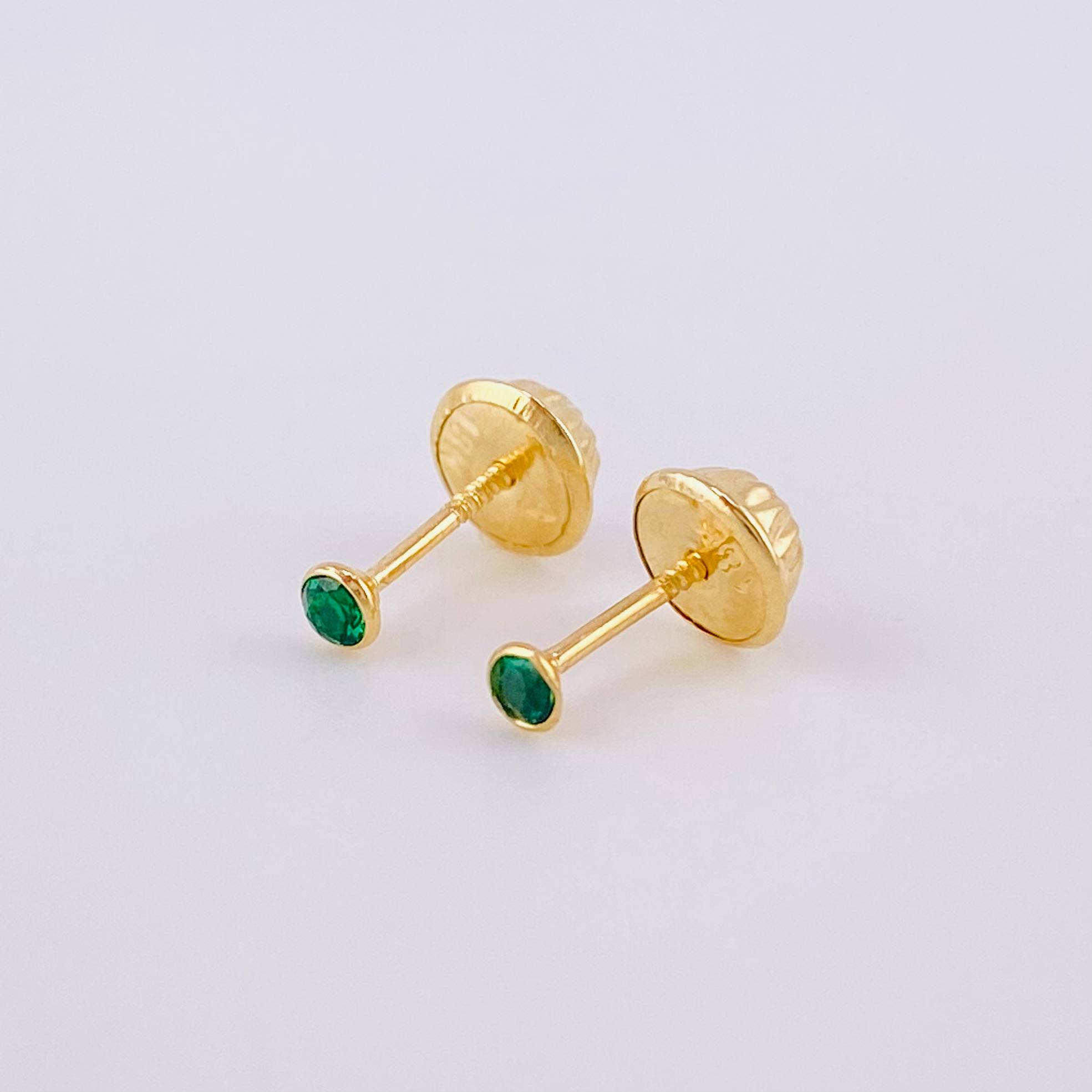 Topos Bisel 0.3g / 2.4mm Oro Amarillo 18K