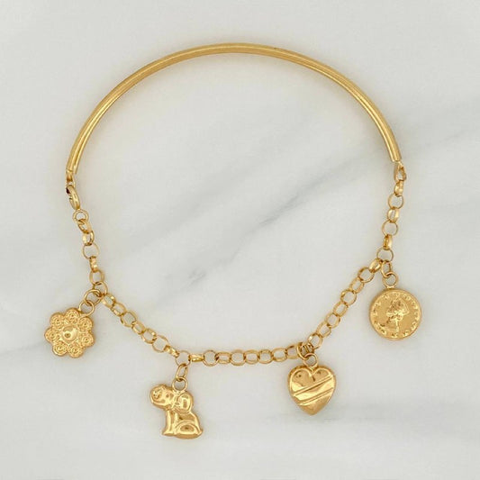 Pulso Charms 5.95 g / 17.3 cm / 3.21 mm Oro Amarillo 18K